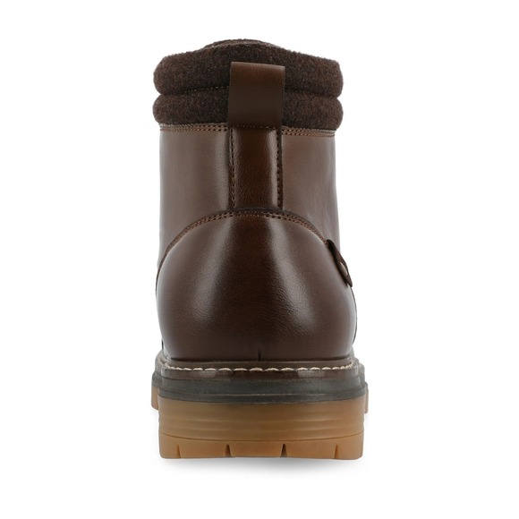 Vance Co Mens Fegan Tru Comfort Foam Cap Toe Lace-up Ankle Boots Brown Size 11.5 main image 4